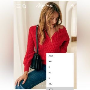 Sezane Bree Sweater Jumper (worn once)